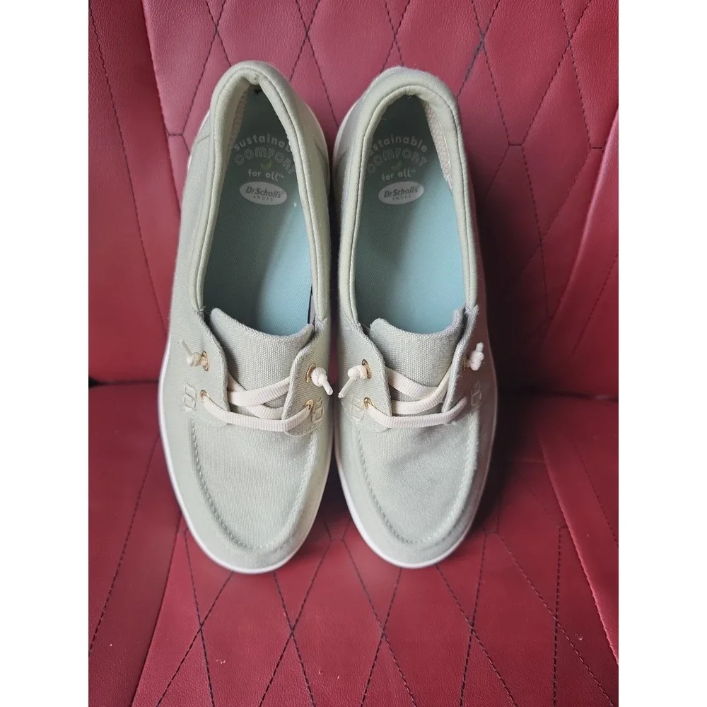 Dr. Scholl's Slip-On Boat Shoes - Get Onboard - Pictachio -7.5 M